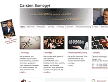 Tablet Screenshot of carstensomogyi.com